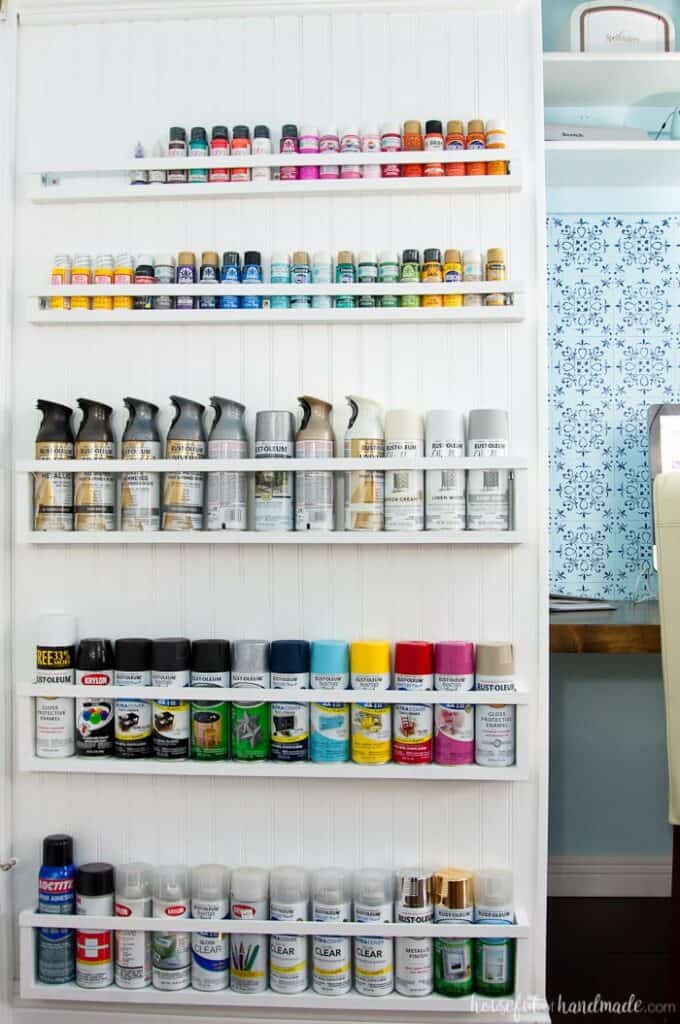 Craft Room Organization Ideas for Paint