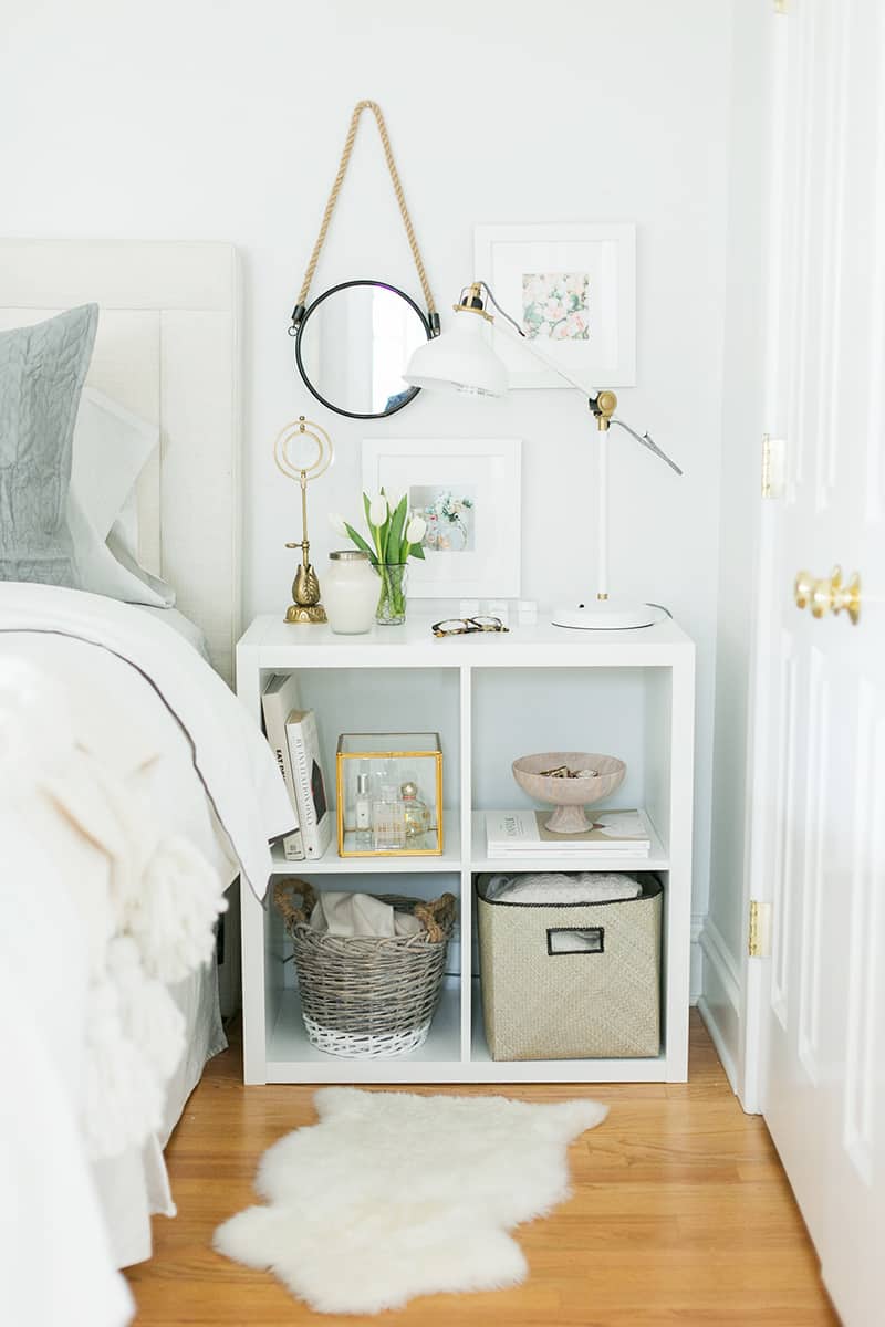 https://www.organizationobsessed.com/wp-content/uploads/everygirl-ikea-expedit-shelf-nightstand-styling.jpg