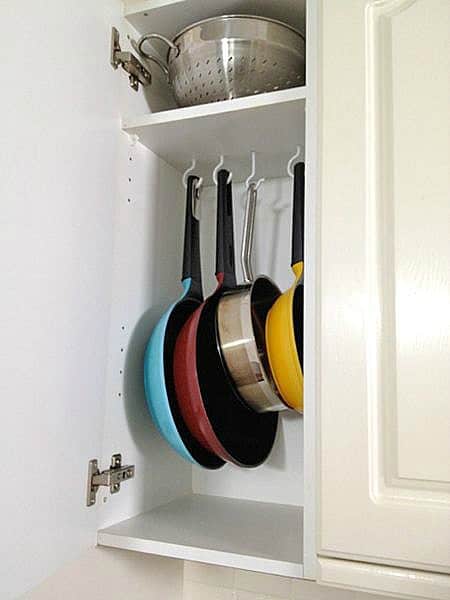 11 Genius Ways To Organize Pots and Pans