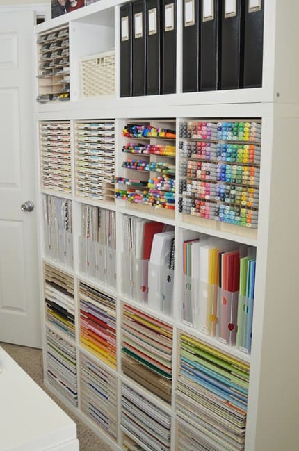 15 Craft Room Organization Ideas - Best Craft Room Storage Ideas If You're  on a Budget