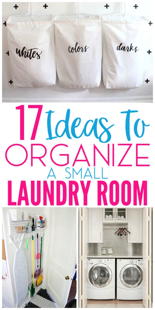 17 Ideas To Organize A Small Laundry Room