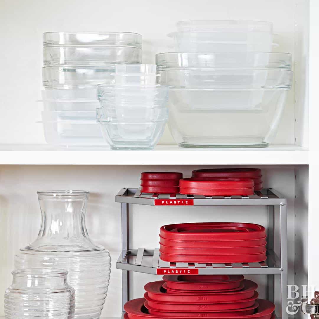 12 Ways To Organize Food Storage Containers - Organization Obsessed